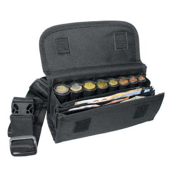 Groovy Office Κερματοθήκη Ευρώ 8 Θέσεων & Πορτοφόλι Μέσης Υφασμάτινο Σερβιτόρου Groovy Office Κερματοθήκη Ευρώ 8 Θέσεων & Πορτοφόλι Μέσης Υφασμάτινο Σερβιτόρου