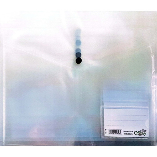 Office Groovy Φάκελος με Κουμπί για Χαρτί A4 24x33cm (Διάφορα Χρώματα) Office Groovy Φάκελος με Κουμπί για Χαρτί A4 24x33cm (Διάφορα Χρώματα)