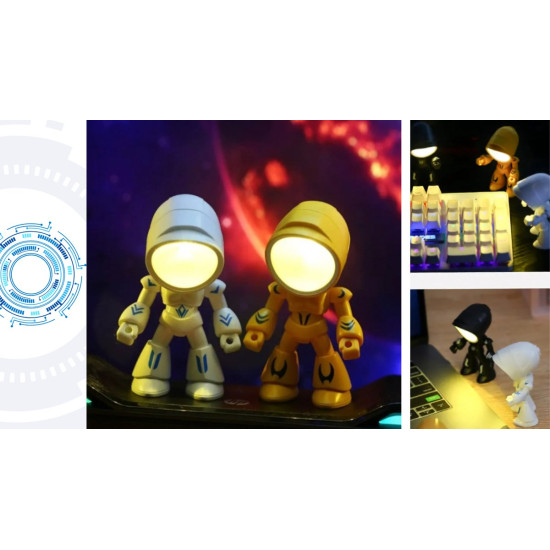 Φωτιστικό Γραφείου Led Μαγνητικό ''Mini Robot''