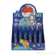 Spadi Στυλό Διαρκείας ''Space Team'' 8 Χρωμάτων Spadi Στυλό Διαρκείας ''Space Team'' 8 Χρωμάτων