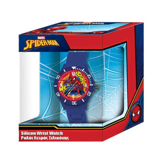 Ρολόι Χειρός Σιλικόνης Spider-Man