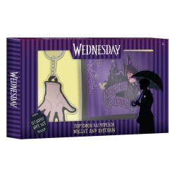 Πορτοφολάκι Wednesday με μπρελόκ