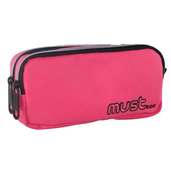 Κασετίνα Βαρελάκι Must Monochrome Κοραλί