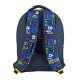 Must Press Start Σχολική Τσάντα Πλάτης Δημοτικού με 3 θήκες