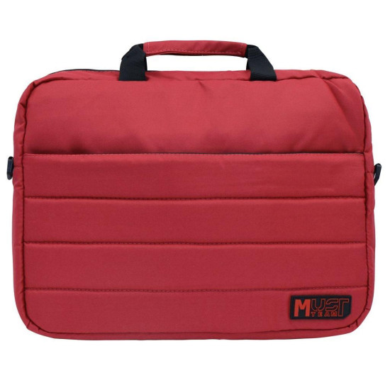 Must Team Τσάντα Laptop 16'' Κόκκινη Must Team Τσάντα Laptop 16'' Κόκκινη