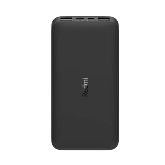 Xiaomi Redmi Power Bank 10000mAh 5W με 2 Θύρες USB-A Μαύρο