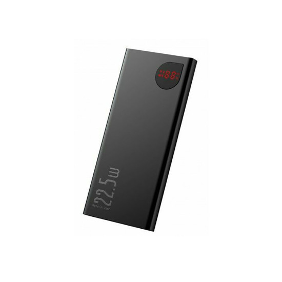 Baseus Power Bank 10000mAh 22.5W με 2 Θύρες USB-A και Θύρα USB-C Power Delivery / Quick Charge 3.0 Μαύρο