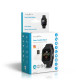 Nedis 43mm Αδιάβροχο Smartwatch με Παλμογράφο Μαύρο (BTSW002BK) (NEDBTSW002BK)