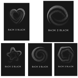 Neohart Σπιράλ Τετράδιο Ριγέ Α4 60 Φύλλων 1 Θέματος Back 2 Black (Διάφορα Σχέδια)