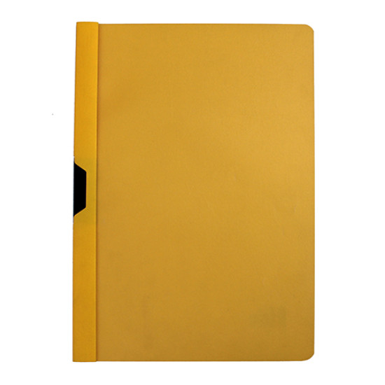 Φάκελος παρουσίασης με πλαϊνό πιάσιμο κίτρινο