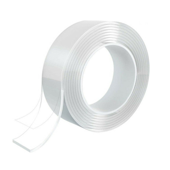 Leviatan Nano Tape Αυτοκόλλητη Ταινία Διπλής Όψης Διάφανη 2mm30mmx3m Leviatan Nano Tape Αυτοκόλλητη Ταινία Διπλής Όψης Διάφανη 2mm30mmx3m