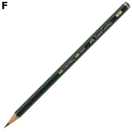 Faber-Castell 9000 Μολύβι F Πράσινο
