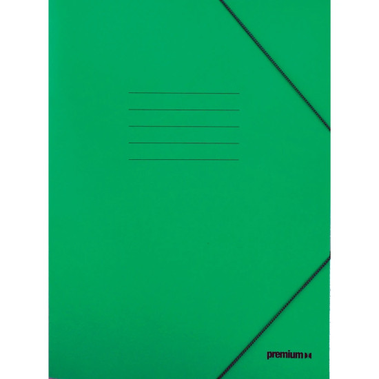A&G Premium Ντοσιέ Φάκελος Με Λάστιχο Πρεσπάν 25x35 Πράσινο A&G Premium Ντοσιέ Φάκελος Με Λάστιχο Πρεσπάν 25x35 Πράσινο