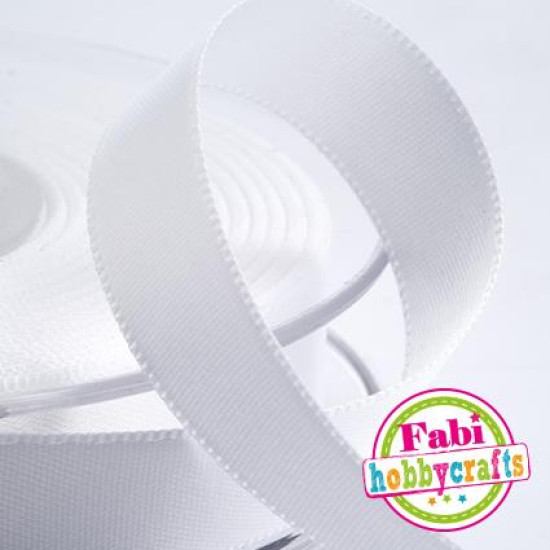 Fabi Κορδέλα Σατέν 10mm x 50y Άσπρο Fabi Κορδέλα Σατέν 10mm x 50y Άσπρο
