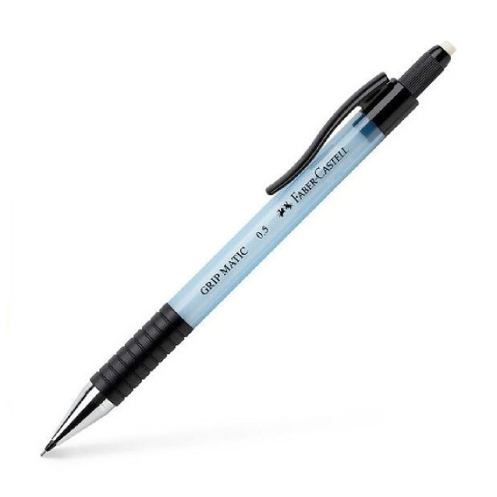 Faber-Castell Μηχανικό Μολύβι Grip Matic 0.5mm Γαλάζιο Faber-Castell Μηχανικό Μολύβι Grip Matic 0.5mm Γαλάζιο