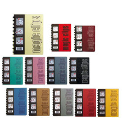 A&G Paper τετράδιο Ριγέ Α4 60 Φύλλων 2 Θεμάτων Magic Clips (Διάφορα Χρώματα)