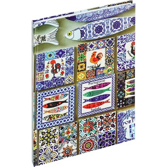 GRAND Σημειωματάριο A4, 96 σελίδες με γραμμές, σκληρό εξώφυλλο (Διάφορα Σχέδια)