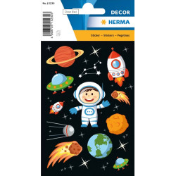 Herma αυτοκόλλητα  διάστημα 3 σελίδες