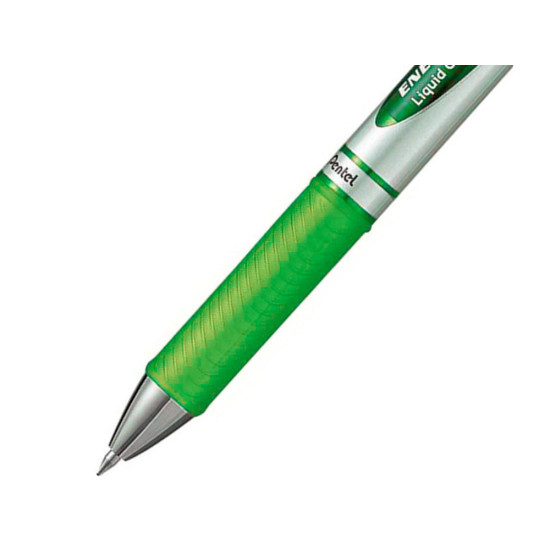 Pentel Στυλό 0.7mm με Πράσινο Ανοιχτό Mελάνι Energel