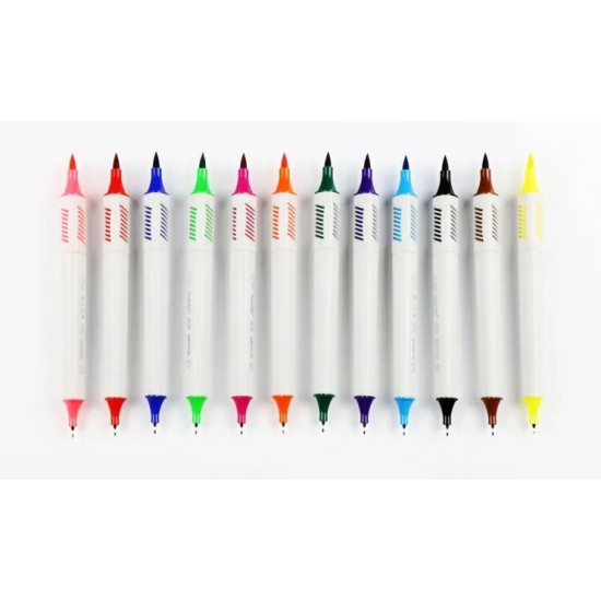 Fiorello Sketch Μαρκαδόροι Ζωγραφικής σε 12 Χρώματα