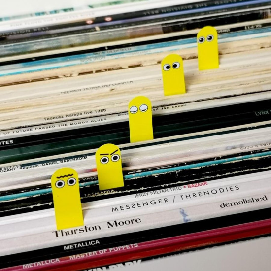 Σελιδοδείκτες με φατσούλες SMART 5Χ25τμχ