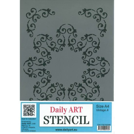 Daily Art Stencil A4