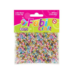 FABI Χάντρες 3.5mm 20gr Πολύχρωμες