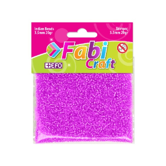 FABI Χάντρες 3.5mm 20gr Φουξ