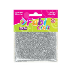 FABI Χάντρες 3.5mm 20gr Ασημί