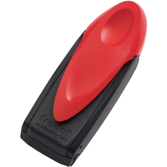 Trodat Printy 9411 Αυτόματη Σφραγίδα με Κόκκινο Σώμα Μαύρο Ταμπόν