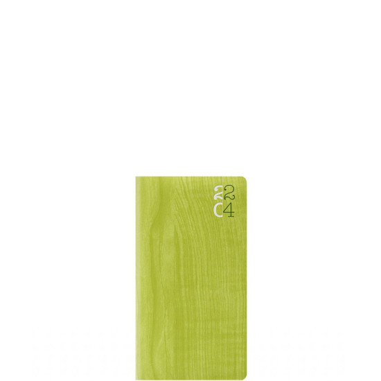 Θεοφύλακτος Ατζέντα 2024 Woodline Weekly Pocket 8x15cm Πράσινο Θεοφύλακτος Ατζέντα 2024 Woodline Weekly Pocket 8x15cm Πράσινο