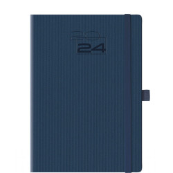 Θεοφύλακτος Dot Plus  Ημερήσια Ατζέντα Μπλε  2024 17.2x24cm