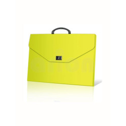 +Efo Πλαστική Τσάντα Σχεδίου με Κούμπωμα και Χερούλι 45x5x33cm Χρώματα