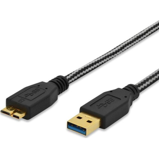 Ednet USB 3.0 Cable USB-A male - micro USB-B male 1m (84232)