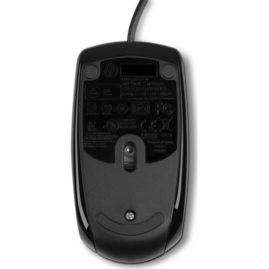 HP X500 Ενσύρματο Ποντίκι Μαύρο