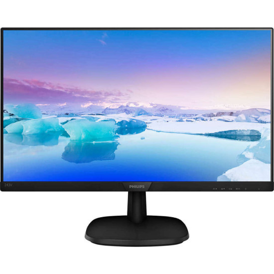 Philips 243V7QDSB IPS Monitor 23.8" FHD 1920x1080 με Χρόνο Απόκρισης 5ms GTG