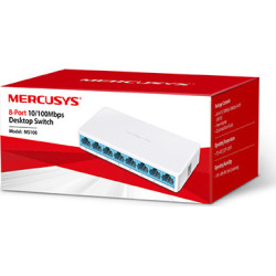 Mercusys MS108 Unmanaged L2 Switch με 8 Θύρες Ethernet