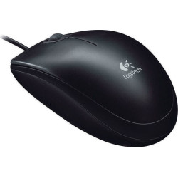 Logitech B100 Ενσύρματο Ποντίκι Μαύρο