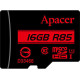 Apacer R85 microSDHC 16GB Class 10 U1 UHS-I με αντάπτορα