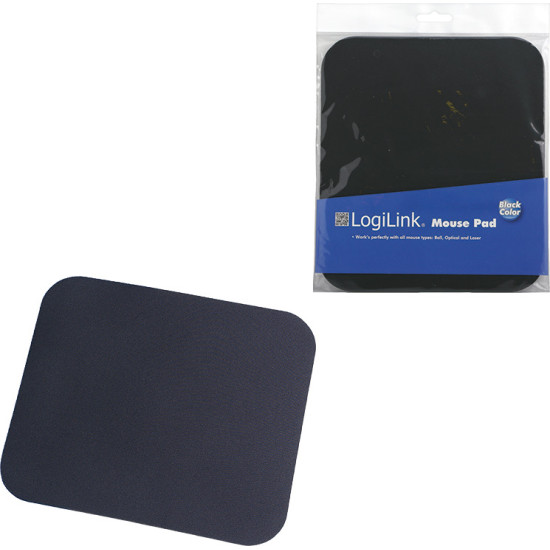 LogiLink ID0096 Mouse Pad 250mm Μαύρο LogiLink ID0096 Mouse Pad 250mm Μαύρο