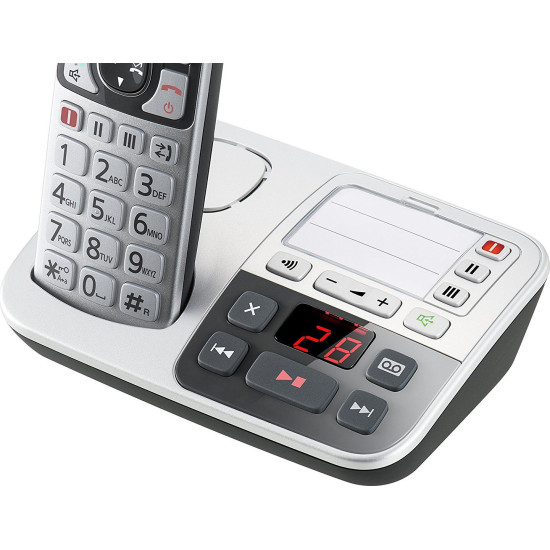Panasonic KX-TGE520 Ασύρματο Τηλέφωνο με Aνοιχτή Aκρόαση