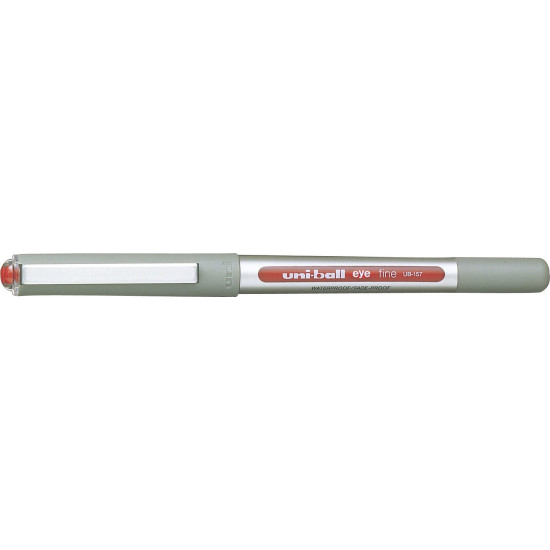 Uni-Ball Στυλό Rollerball 0.7mm με Κόκκινο Μελάνι Eye Fine UB-157