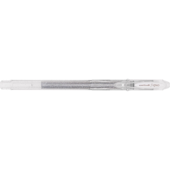 Uni-Ball Στυλό Gel 1.0mm με Ασημί Mελάνι Signo UM-120SP