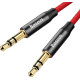 Baseus Καλώδιο 3.5mm male - 3.5mm male Κόκκινο 1m (CAM30-B91)