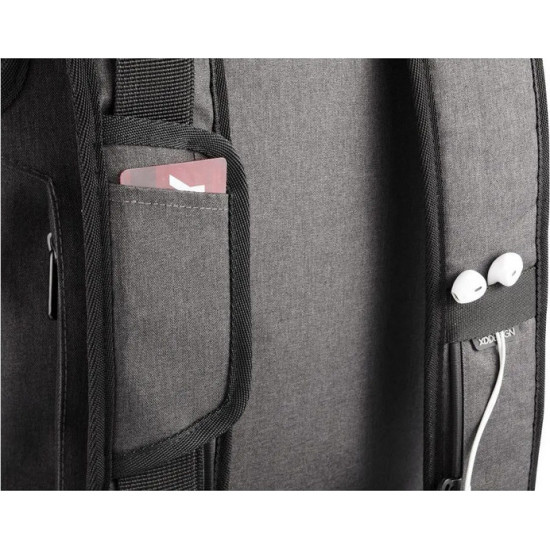 XD Design Bobby Duffle Antitheft Αδιάβροχη Τσάντα Πλάτης για Laptop 17" σε Μαύρο χρώμα