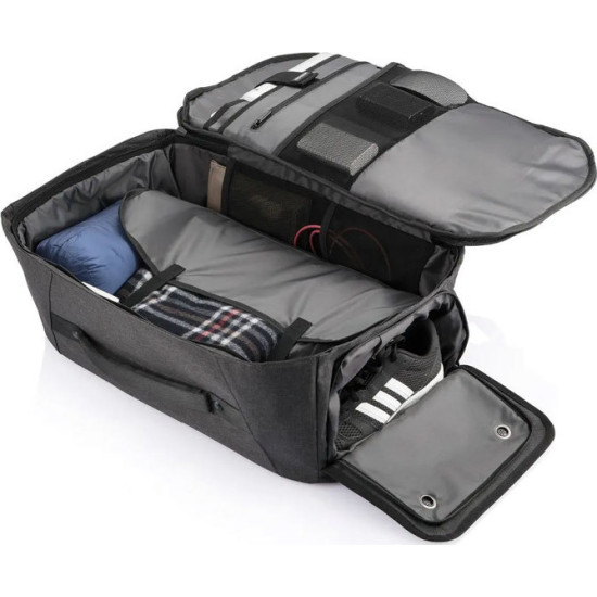 XD Design Bobby Duffle Antitheft Αδιάβροχη Τσάντα Πλάτης για Laptop 17" σε Μαύρο χρώμα