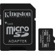 Kingston Canvas Select Plus microSDHC 32GB Class 10 U1 V10 A1 UHS-I με αντάπτορα