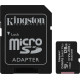 Kingston Canvas Select Plus microSDXC 128GB Class 10 U1 V10 A1 UHS-I με αντάπτορα