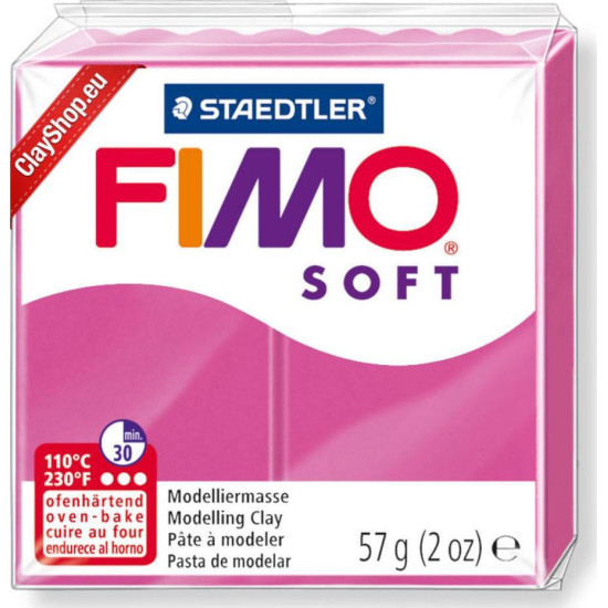 Staedtler Fimo Raspberry Πολυμερικός Πηλός 57gr