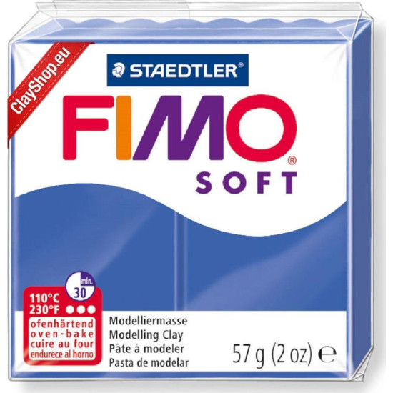 Staedtler Fimo Brilliant Blue Πολυμερικός Πηλός 57gr